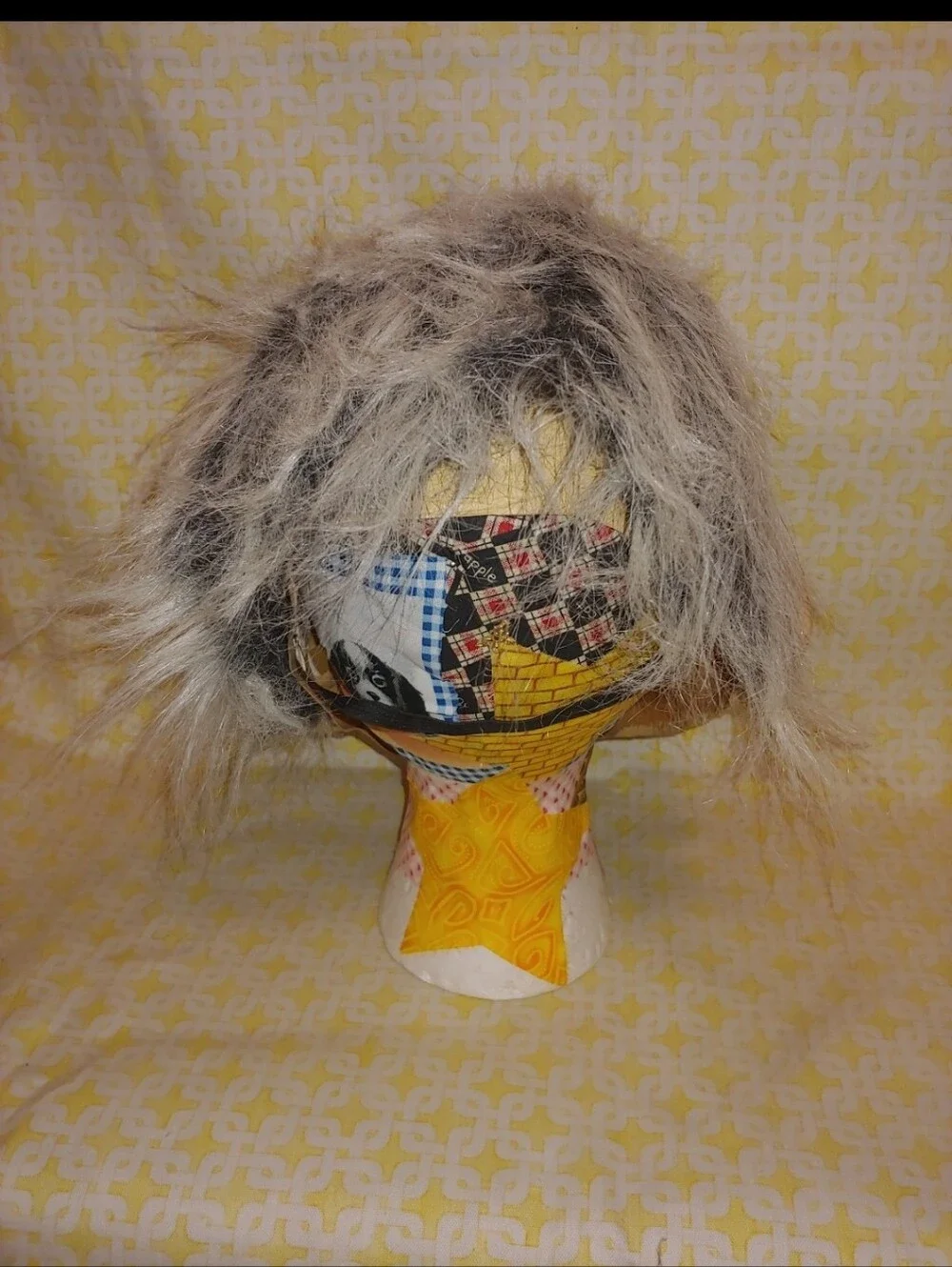 Vintage Y2k Old Man Halloween Creepy Cosplay Mask Costume